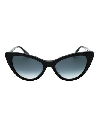Banana Republic Womens Banana Republic Dark Grey SF Lens Black Cat Eye Sunglasses - Size: ONE size