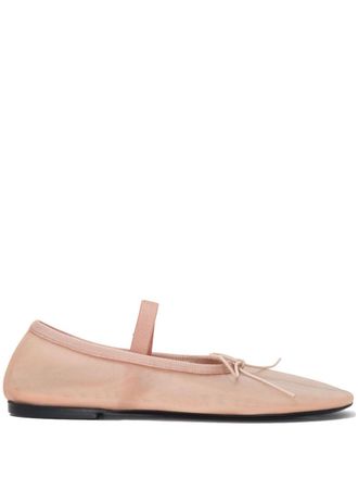 Proenza Schouler Glove Mary Jane bow-detail ballerinas - Neutrals