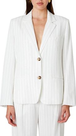 Nia Felix Blazer In White