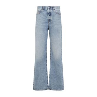 Diesel Blue Flared High Rise Jeans
