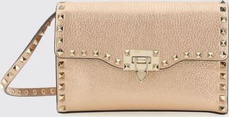 Valentino Garavani Borsa Rockstud in pelle martellata