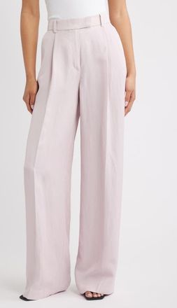 Mango Marina Pleated Pants in Light/pastel Purple at Nordstrom, Size 10