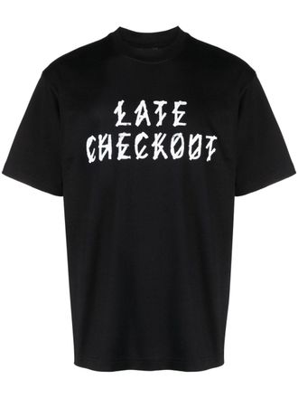 44 Label Group T-shirt met print - Zwart