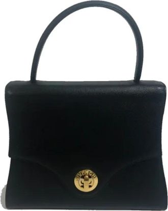 Givenchy Tweedehands leren handtassen - Dames - Vintage Handtas - Zwart - ONE Size - Leer - Vintage