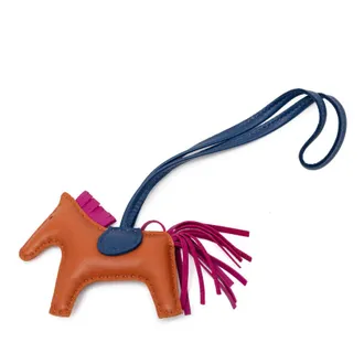 Herm&egrave;s Pre-owned Hermes Milo Lambskin Grigri Rodeo Bag Charm PM Ladies ZKAHYEKNW2VPE7WZ