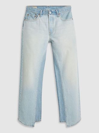 Levi's Womens Two Hearts 501 90S Ankle Layered Jean - Blue - Size 31W/29L