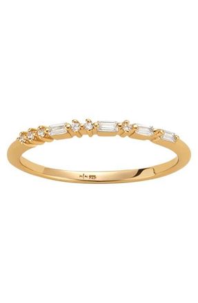 Made by Mary ILY Morse Code Ring in Gold Vermeil at Nordstrom, Size 5