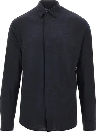 Emporio Armani Wool jersey shirt Man XXL