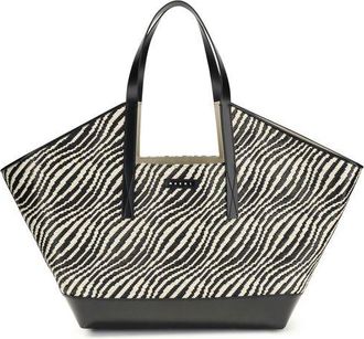Marni Black Polyamide Shoulder Womens Bag