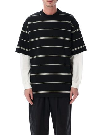 Comme Des Gar&ccedil;ons Black Crew Neck T-Shirt