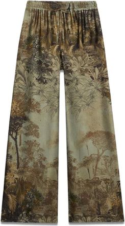 Oltre Donna, Pantaloni, Verde, M, new
