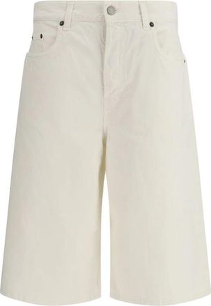 Haikure Becky Twill 45 Bermuda Shorts - Dames - Korte Broeken - Wit - W29 - Katoen - Korte Broeken