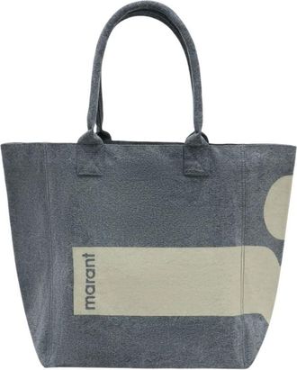 Isabel Marant Yenky Tote Bag - Dames - Shoppers - Zwart - ONE Size - Katoen - Tassen