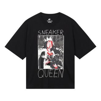 Nike (WMNS) Nike Sneaker Queen T-Shirt Black FD2532-010