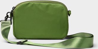 Simons Womens Shiny zipped crossbody bag