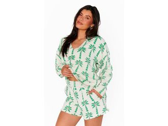 Show me your Mumu Boardwalk Shorts Womens Clothing Palm Knit : MD, Nylon/Cotton