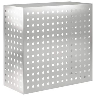 vidaXL Funda Para Aire Acondicionado Plateado 110 X 50 X 105 Cm Vidaxl