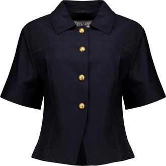 Max Mara Shirts - Dames - Blazers - Blauw - S - Katoen - Jassen