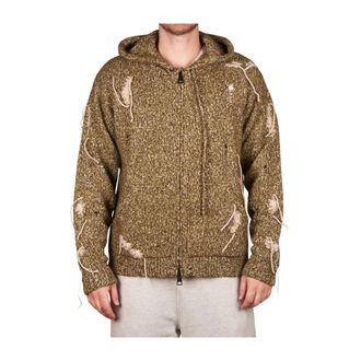 ATOMOFACTORY Sudadera con cremallera Moulin&egrave; - Sweatshirts & Hoodies - Hombre - Verde - XL