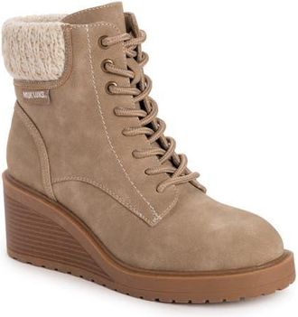 Muk Luks Sky Solange Boot in Taupe at Nordstrom, Size 9.5