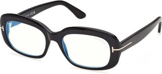 Tom Ford Optical Frame - Dames - Brillen - Zwart - 52 MM - Accessoires