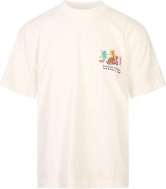 Barrow Barrow, Tops, Heren, Wit, XS, T-Shirts