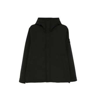 Stone Island Logo-patch Hooded Jacket