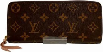 Louis Vuitton Pre-owned Wallets, female, Brown, Size: ONE SIZE Pre-owned Canvas wallets