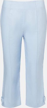 Possé Harper linen capri pants
