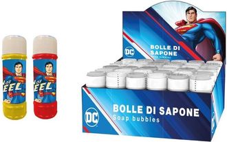 Trade Shop Trade Shop - Paquete De Burbujas De Jab&oacute;n De 36 Pcs 60 Ml Botellas De Superman Para Juegos Para Ni&ntilde;os 959188