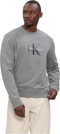 Calvin Klein Sweatshirt - Heren - Sweatshirts - Grijs - S - Hoodies & sweatvesten