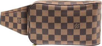 Louis Vuitton Damier Canvas Ebene Coated Canvas Shoulder Bag (Pre-Owned)