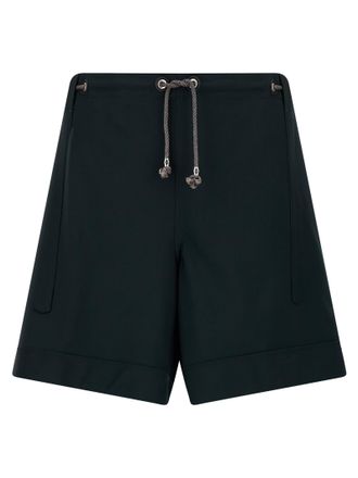 Kiko Kostadinov Virgin Wool Bermuda Mens Shorts
