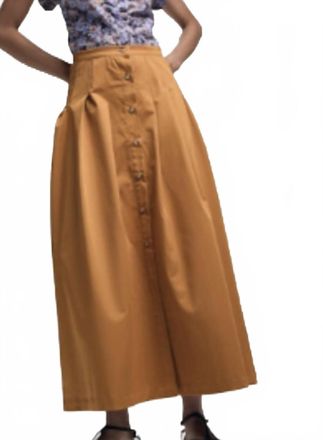 Kika Vargas Rebecca Skirt In Caramel