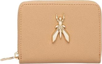 Patrizia Pepe Medium Wallet - Dames - Portefeuilles - Bruin - ONE Size - Leer - Accessoires
