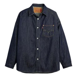 Nike Jordan Air Jordan x LEVIS 12oz Denim Overshirt Jacket Rinsed Indigo 005FG-0000