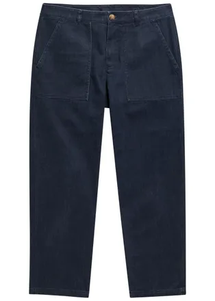 CH&Eacute; Studios Che Carpenter Twill Trousers - Navy - XL
