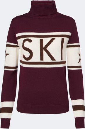 Perfect Moment Jersey Schild de lana en intarsia