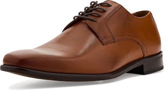 Johnston & Murphy Burke Plain Toe Mens Shoes Brown Full Grain : 11.5 M (D), Leather