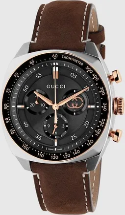 Gucci Interlocking Watch, 41mm, Steel, Steel