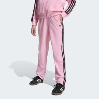 adidas Sporthose ADIDAS ORIGINALS FIREBIRD TP, Damen, Gr. 128, N-Gr, light pink, schwarz, Obermaterial: 100% Polyester, Hosen Sporthose