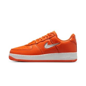 Nike Fitness, Heren, Oranje, 38 EU, Leer, Air Force 1 Low 07 Retro Color of the Month Orange Jewel