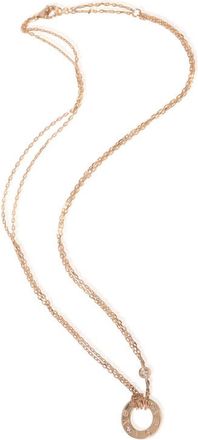 Cartier Pre-Owned Cartier Rose Gold Diamond Love Necklace