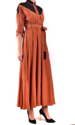 L.A L.A Tex L.A L.Un vestito Tex color ruggine