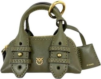 Pinko Pinko - Accessoires > Sleutelhangers - Dames - Sleutelhangers & Tashangers - Groen - ONE Size - Accessoires