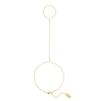 Set & Stones Austen Hand Chain in Gold at Nordstrom