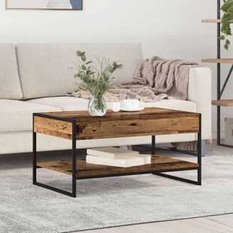 vidaXL vidaXL Tavolino da salotto Legno vecchio 80 x 50 x 40 cm
