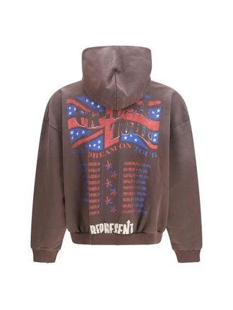 Represent Mens Dream On Tour Hoodie Nero Cotton Sweatshirts Sweater