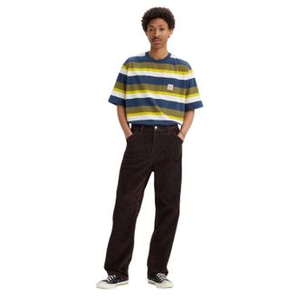 Levi's Heren Denim Timmermans Mid Rise Jeans (Black Coffee)