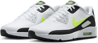 Nike Air Max 90 Sneaker in White/Hot Lime at Nordstrom Rack, Size 5.5